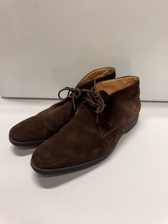 LUXURY TOD\'S DESERT BOOTS SHOES MENS 11 XXM0ML00D8XRE0S800 BROWN MSRP $975